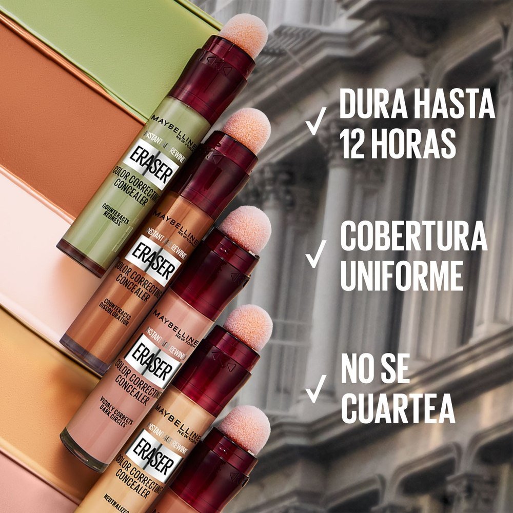 Diferentes correctores Instant Age Rewind y sus beneficios 